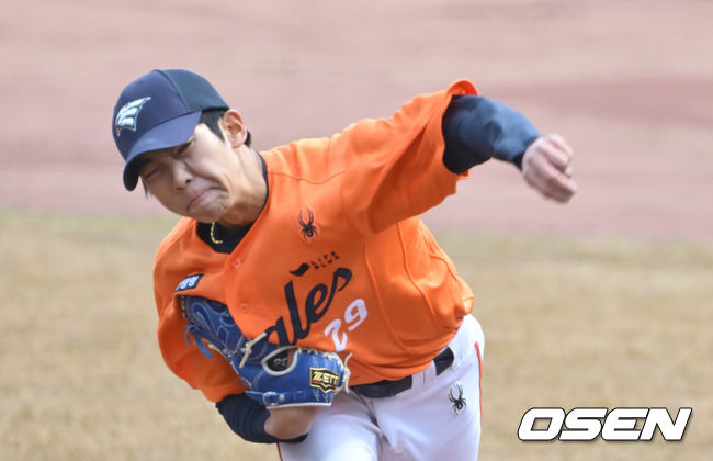 ‘김서현→정우주’ 1라운더 포텐 대폭발, 이제 황준서 차례인데…2군 KT전 6이닝 5실점
