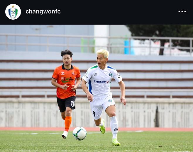 [K3리그 5R] '레알 마드리드 출신' 김우홍 데뷔골 터졌다! 창원, 전북에 2-0 신승
