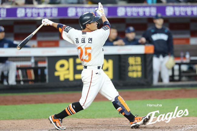 5회 끝나자마자 폭우라니, 하늘도 한화 돕는다…강우콜드로 6연승 질주, 159km 문동주 '첫 완투승' [대전 리뷰]