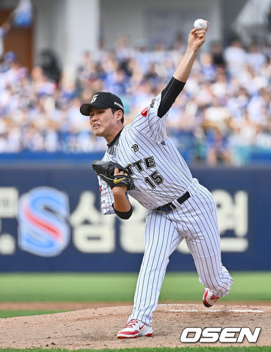 ‘1⅓이닝 6실점→1⅓이닝 7실점’ 또또 무너진 김진욱, 롯데의 연승 스토퍼 되다니 [오!쎈 대구]