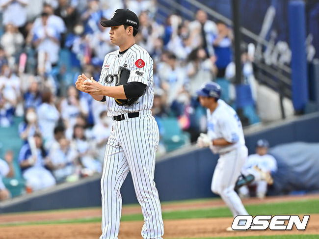‘1⅓이닝 6실점→1⅓이닝 7실점’ 또또 무너진 김진욱, 롯데의 연승 스토퍼 되다니 [오!쎈 대구]