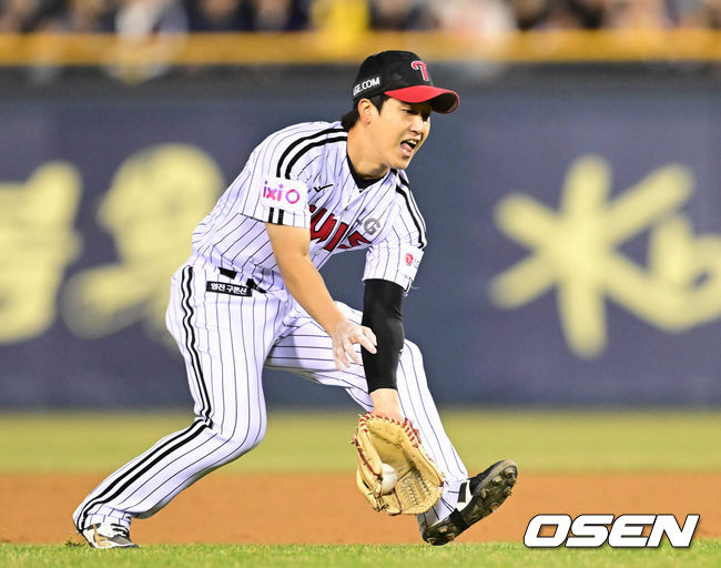 ‘절대 1강’ LG가 잘 나가는 이유, 백업마저 강하다…슈퍼 유틸리티 구본혁 “내가 여러 포지션 돌아다녀야 팀이 강팀이 된다”