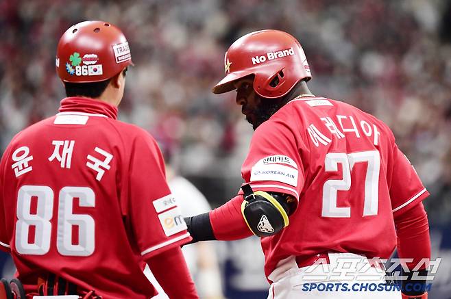 [오피셜]'속전속결' SSG, 에레디아 부상 대체 타자 전격 영입