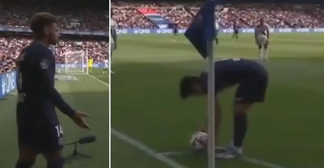 '이래서 손흥민과 싸운건가' 이강인, 두에와 코너킥 놓고 충돌…PSG 팬들 분노