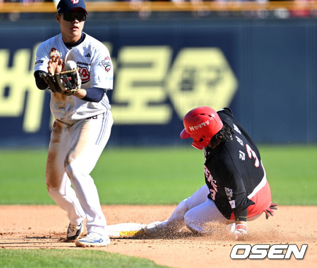 “입술 10바늘 꿰맸어요, 그런데 누가 2바늘이라고...” 봉합술→하루 휴식→3출루 실화? 챔피언 깨운 김선빈의 투혼이었다 [오!쎈 잠실]