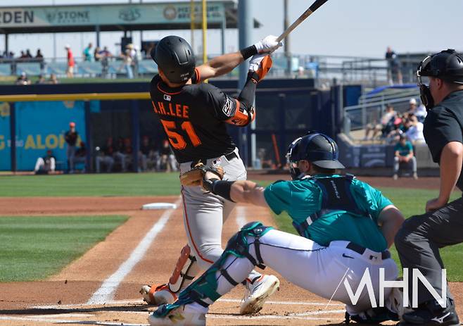 '일본태생' 이정후, 에인절스 일본투수 기쿠치에 3타수 무안타 1삼진 '녹아웃'