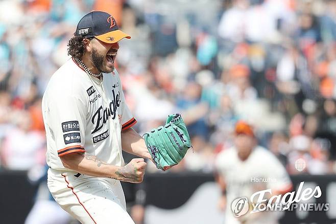 155㎞ 파이어볼러만 5명…'2위' 한화, 뜨거운 상승세