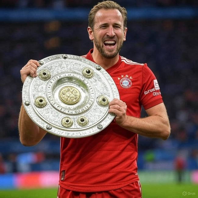 '흥민이 형, 형도 떠나'...케인도 탈트넘 효과! 레버쿠젠 무승부→뮌헨 분데스리가 우승 임박