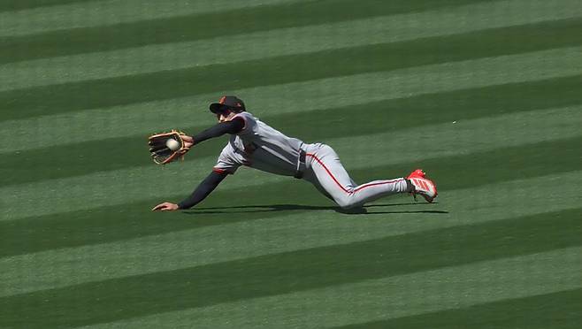 '5타수 무안타' 벌써 2번 잦으면 곤란, 그래도 이정후 타율 팀내 1위, 전체 10위...멀티히트가 몇 번이길래