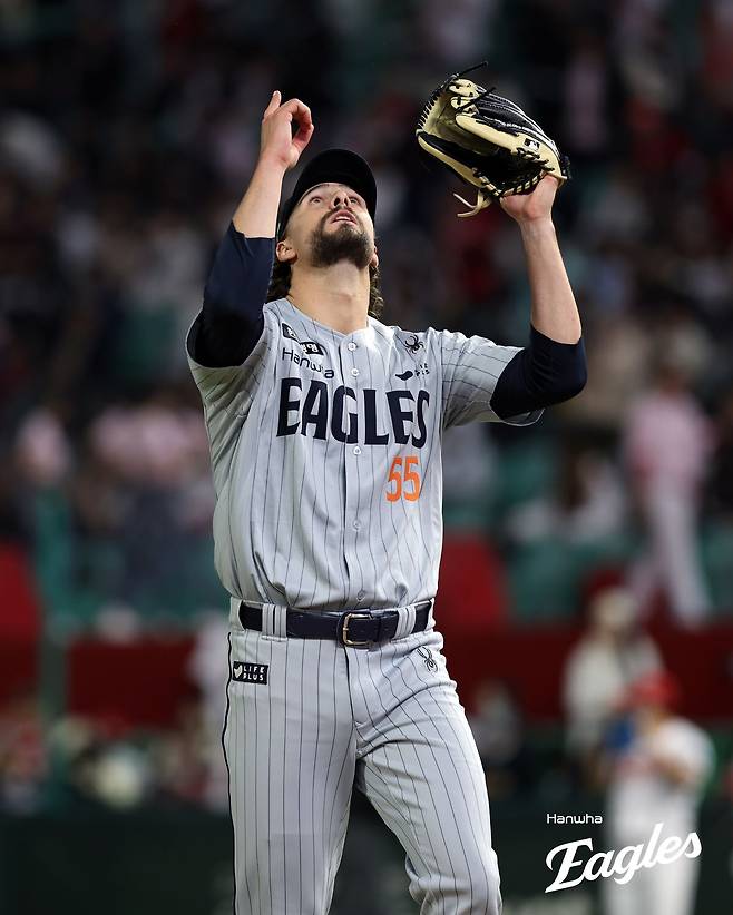 '승승승승승승승' 한화, 39년사 최초 신화 도전한다…'선발 8연승' 와이스 손에 신기록 달렸다