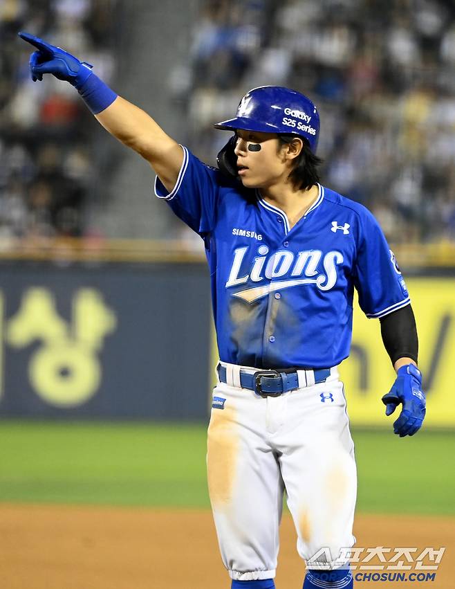 이러니 한화가 탐을 내지...김지찬 복귀로 중견수 비워준 '한화킬러', 몸에 맞는 타격에 눈을 뜨나