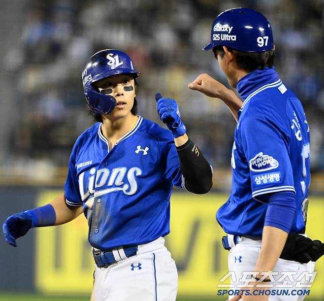 이러니 한화가 탐을 내지...김지찬 복귀로 중견수 비워준 '한화킬러', 몸에 맞는 타격에 눈을 뜨나