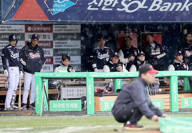 2시간 35분 중단, 염경엽 감독의 제안