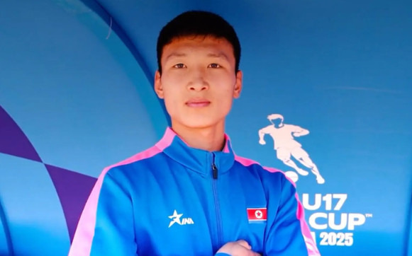 북한 선수, 이례적 돌발 인터뷰