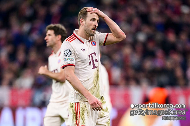 '왈칵 눈물 케인, 드디어 대성통곡'→목 놓아 울 수 있게 됐다...레버쿠젠, 상 파울리와 1-1 무승부, 승점 8점 차