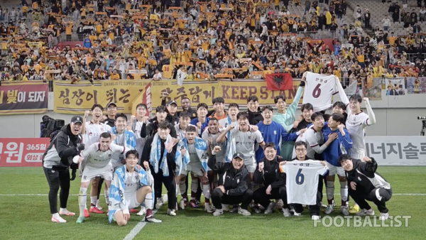 서울전 뛰고 새벽 5시 취침…광주, 출국 전부터 사우디 시차 적응 위해 노력