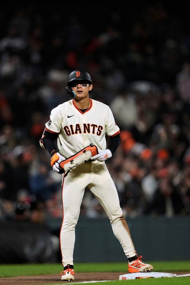 이정후, 좌투수 상대 4할 미쳤다! '이게 이정후다' 밀워키전 시즌 2호 3루타 '쾅'→팀도 5-2 승리(종합)