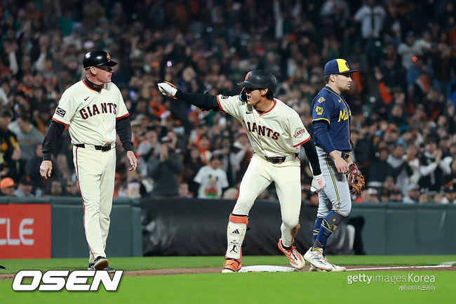 “왜 바람의 손자인지 알겠네!” 美 이정후 주루 직캠에 열광하다, 어떻게 2루타→3루타로 만들었나