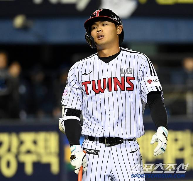 5-5, 9회 1사 3루 끝내기 찬스인데... KS MVP를 대타로 내지 못하다니... 왜[잠실 현장]