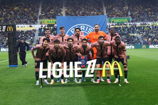 '이강인 6호 도움→낭트 원정 무승부' PSG, 축구 역사 새로 썼다...유럽 '1위 기록' 달성