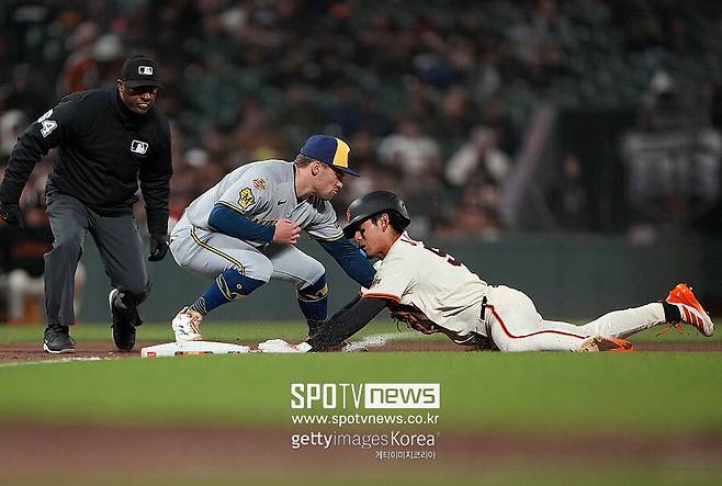 '이정후는 슬럼프가 없습니다' MIL전 3안타 폭발→타율 0.333+OPS 0.969 상승…샌프란시스코 4-0 승리로 위닝시리즈+다저스 따라잡았다