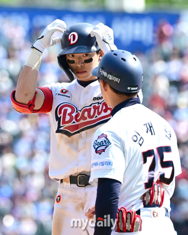'0-3→7-4' 진격의거인 미쳤다! 윤동희 홈스틸+4안타 대폭발…롯데, 위닝시리즈 확보+3연승 질주 [MD잠실]