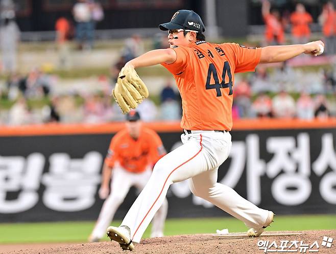 대전왕자가 부활했다! 7⅔이닝 KKKKKKKK…'150km 릴레이' 한화, KT 2-1 제압→2연패 탈출 [대전:스코어]