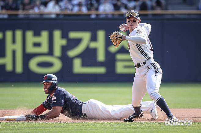 김택연이 8회 무사에? 이승엽 독한 야구, 롯데가 뚫었다…0-3→7-4 역전승 단독 2위, 윤동희 4안타 폭발