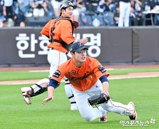 문동주가 돌아왔다! 160km 속구에 변화구까지