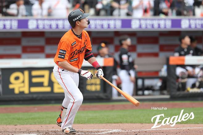 한화 또 8연승 가나? '문동주→폰세 7이닝+' 연속 선발승 다시 시작됐다…KT 4-3 제압하고 위닝시리즈! [대전:스코어]