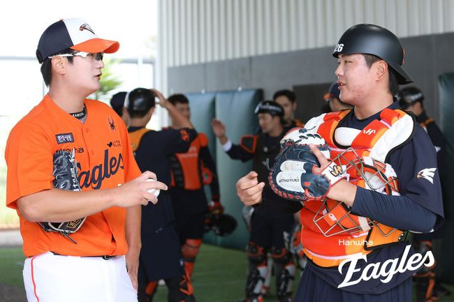 한화 신의 한 수, 친형이 옆에 없었더라면…특급 마무리 김서현도 없었다, 첫 실패 바로 극복한 숨은 힘