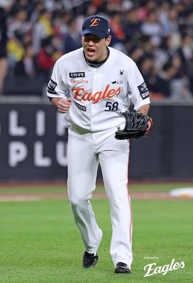 '한화가 1위 LG도 잡았다' 1할타자 심우준 결승포 드라마…안방서 3연승 날갯짓 [대전 게임노트]