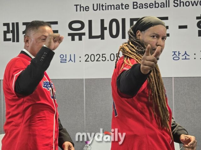 “KBO 선수들 많이 알지 못하지만” ML 555홈런 레전드의 홈런 예고…올 가을, 추억의 선수들이 고척돔에 몰려온다