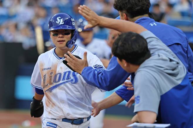 'KBO 데뷔전' 감보아를 '두 번째' 상대한 선수가 있다? 감보아 공략 '숨은 공신' 박승규 [IS 스타]