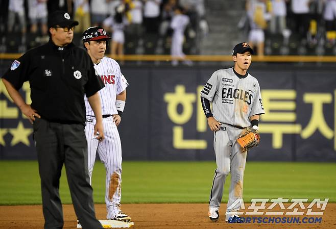 '명장이 염갈량 작전 간파했는데...' 노시환의 욕심이 부른 참사. 폰세 승리 날아가고 역전패할 뻔[잠실 현장]
