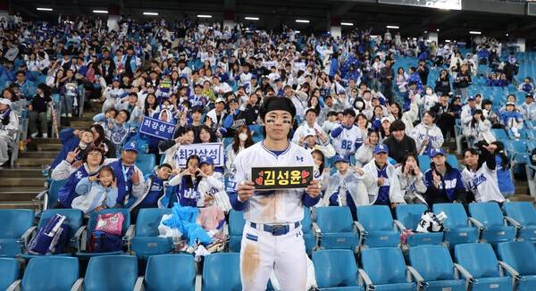 '안타, 안타, 안타, 또 안타!' 4안타 경기만 벌써 3번째, 수위타자 자리도 탈환…삼성 '작은 거인' 이대로 WBC까지?