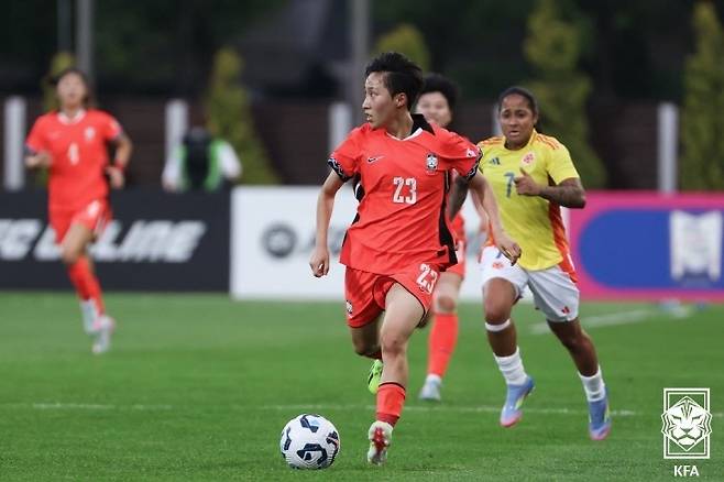 후반 내내 강하게 몰아쳤지만... 한국, 콜롬비아전 0-1 패배···‘골 결정력 부재·피지컬 열세 극복 숙제’ [MK현장]