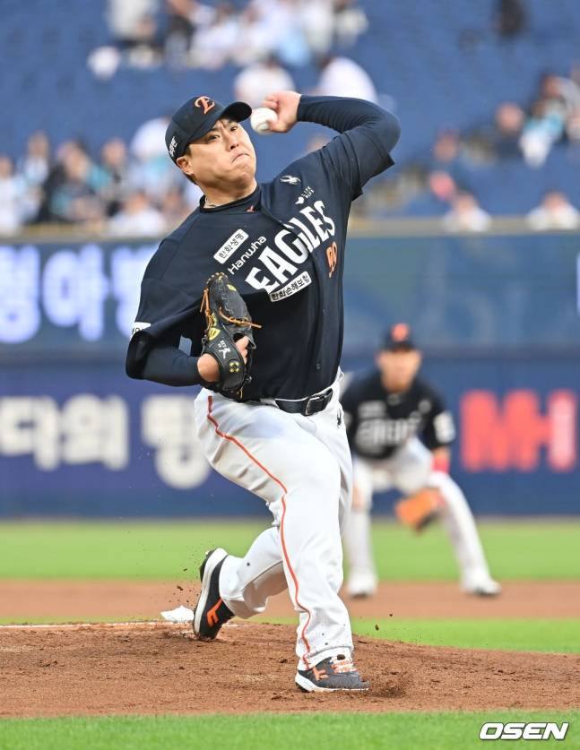 '천하의 류현진'이 91구 동안 고개 단 한 번도 안 흔들다니...