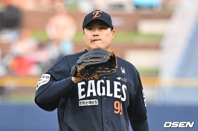 '천하의 류현진'이 91구 동안 고개 단 한 번도 안 흔들다니...