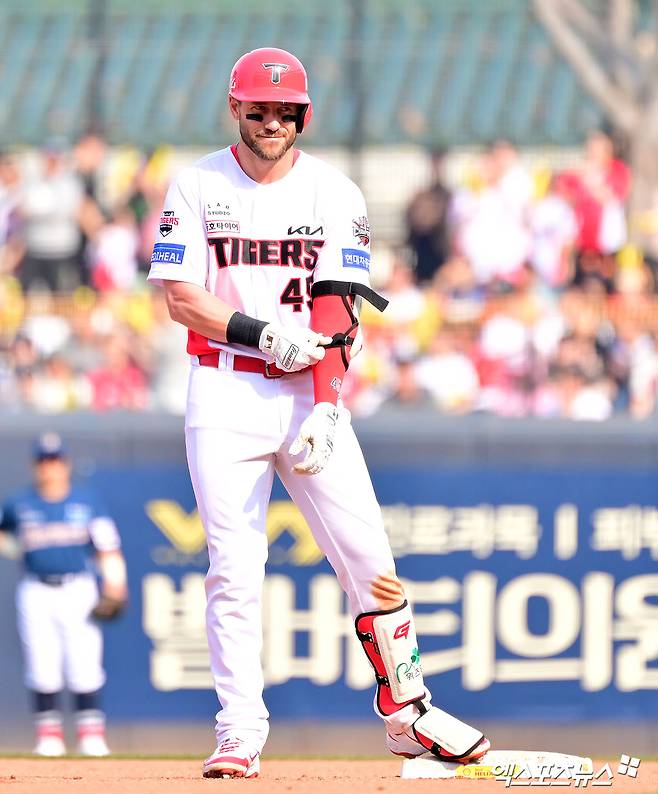 '삼진→땅볼→볼넷' 끝내 침묵…KIA 부상 병동인데, 외인타자 소프트뱅크 3군전 '2타수 무안타'