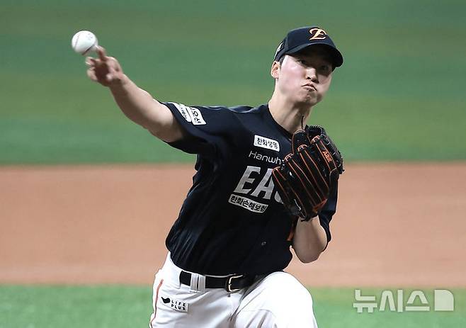 '16일만에 1군 등판' 한화 엄상백, NC 상대로 5이닝 2실점