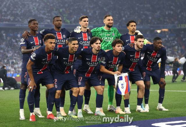 '이강인 1분도 못 뛰었다' PSG, 인터밀란 5-0 대파…사상 첫 UEFA 챔피언스리그 우승