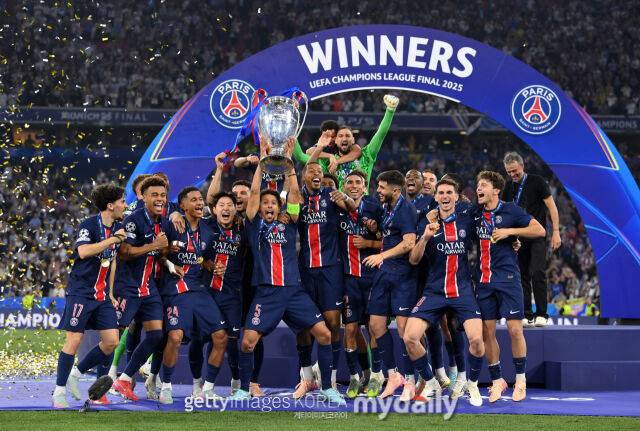 '도시 전체가 침묵에 휩싸였다'…PSG 챔피언스리그 우승에 좌절