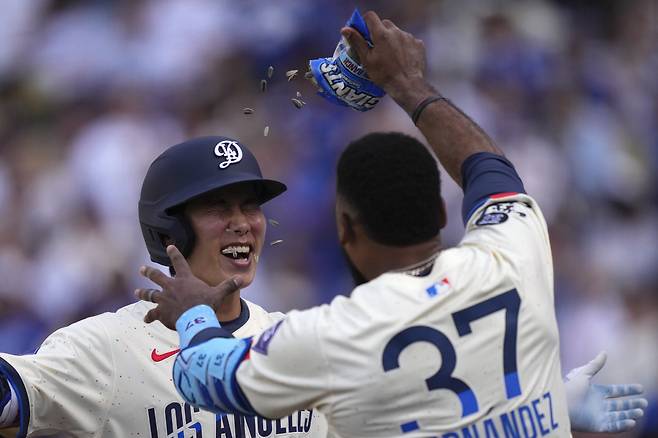 '오늘은 또 무슨 역사를 쓸까' MLB 최초기록, 미국을 흥분시킨 김혜성. 그의 선발출전이 기대되는 이유