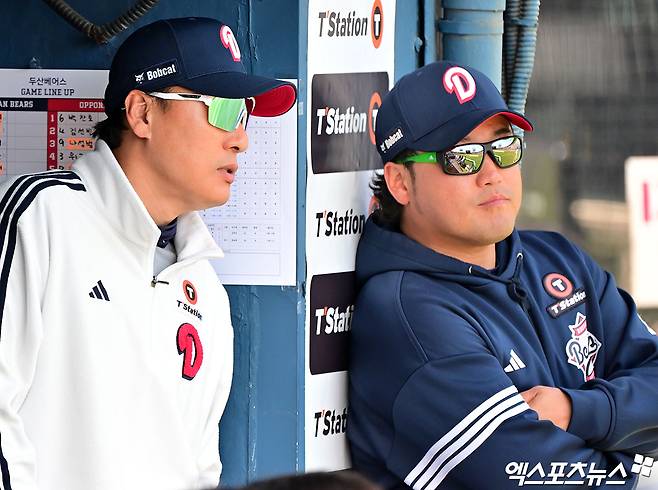 [단독] 이승엽 감독 이어 박석민 코치도 두산 떠난다…3일 1군 코치진 대개편 전망