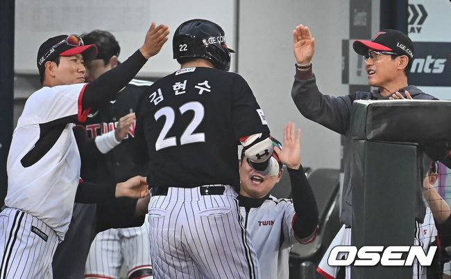 ‘메가트윈스포 폭발하다’ LG 18안타, NC 15-0 꺾고 3연패 탈출…송승기 6이닝 무실점 6승+김현수 5타점+오스틴 3점포 [창원 리뷰]