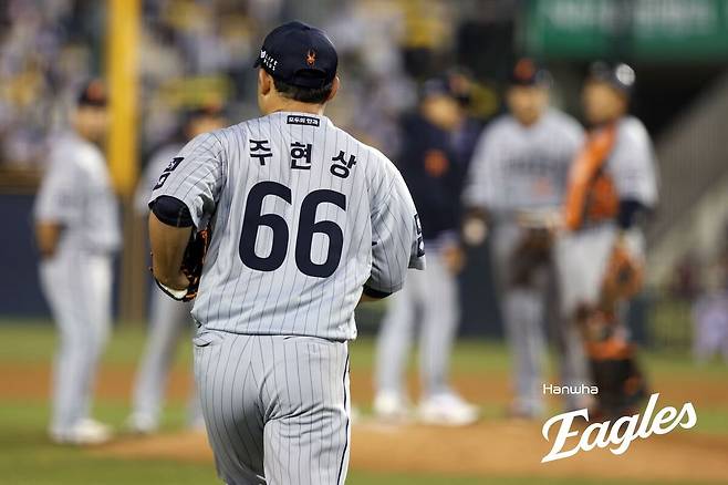 한화 불펜의 ‘마지막 퍼즐’…주현상의 묵직한 다짐