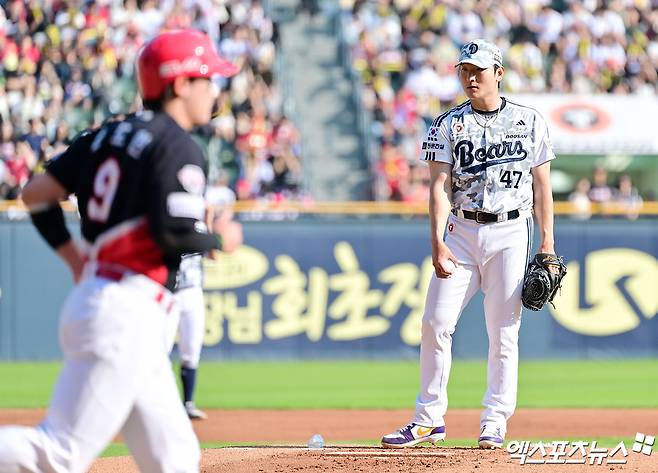 '이천 베어스'보다 '함평 타이거즈' 더 강했다! KIA, '조성환 대행 데뷔전' 두산 11-3 대파…양현종 시즌 4승 [잠실:스코어]