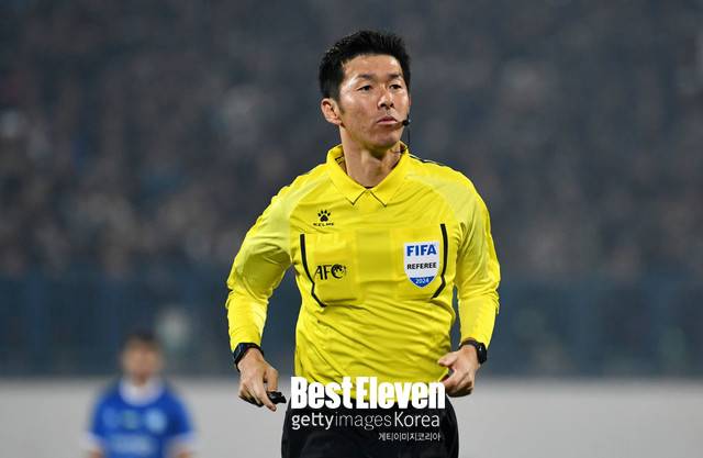 한국-이라크전 주심 공개, 日 아라키 유스케 심판… 작년팔레스타인 원정 무승부 때 휘슬