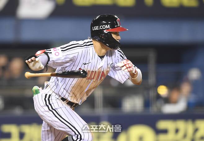 “잠실에서 빼기 쉽지 않다”…LG 1위 이끄는 ‘힘’→‘수비 야구’ 맛 제대로 보이는 박해민 [SS시선집중]